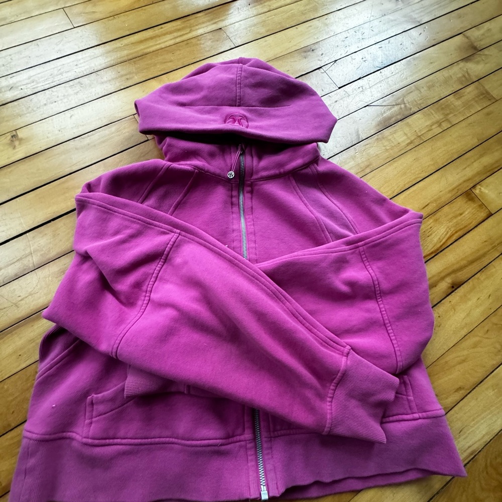 Purple Hooded Sweatshirt